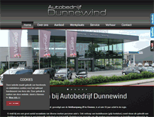 Tablet Screenshot of dunnewind.nl